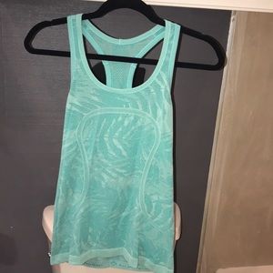 Lululemon Swiftly tech tan top